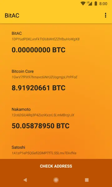 BitAC - Bitcoin Address Checker screenshot 1