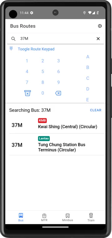 HK Transport screenshot 3