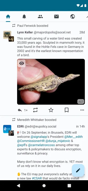 Pachli for Mastodon screenshot 3