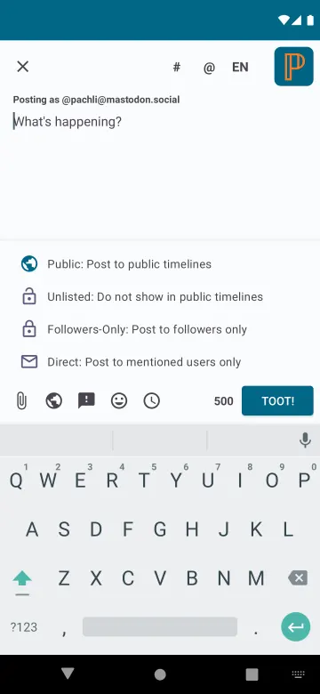Pachli for Mastodon screenshot 6
