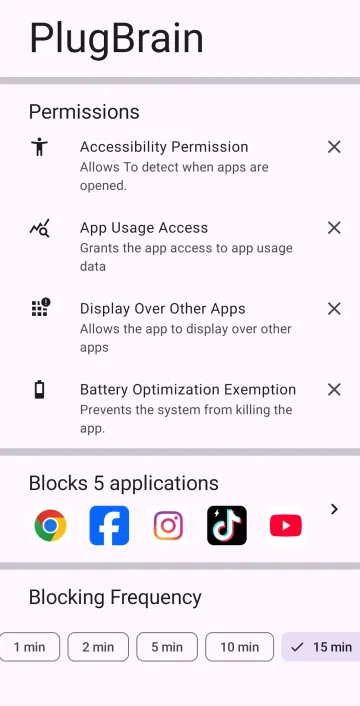 PlugBrain screenshot 1