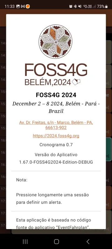FOSS4G 2024 Schedule screenshot 6
