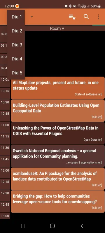 FOSS4G 2024 Schedule screenshot 8