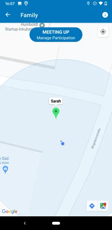 TICE – Secure GPS Location Sharing with Friends screenshot 1