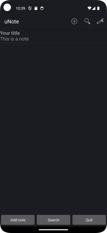 uNote | microNote screenshot 4