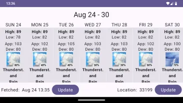 Weather Forecast USA screenshot 4