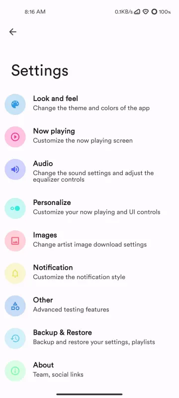 Retro Music screenshot 8