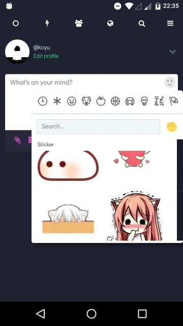 تطبيق Social screenshot 3