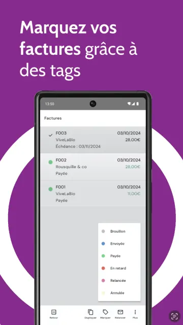G8 Invoicing screenshot 3