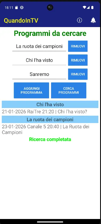 QuandoInTV screenshot 5