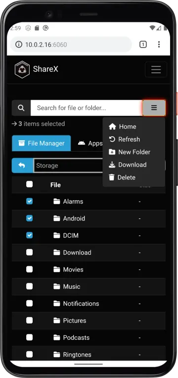 ShareX Baixar APK v2.3.8 | Connectivity Baixar APK v2.3.8 | Connectivity screenshot 3