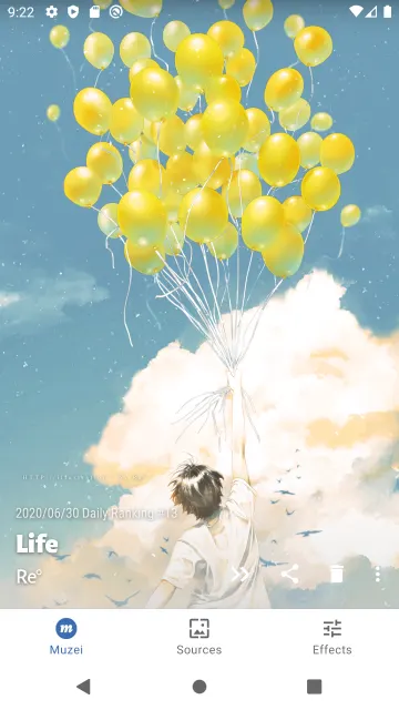 Pixiv for Muzei 3 screenshot 1