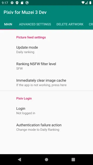 Pixiv for Muzei 3 screenshot 3