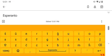 Esperanto for AnySoftKeyboard screenshot 2
