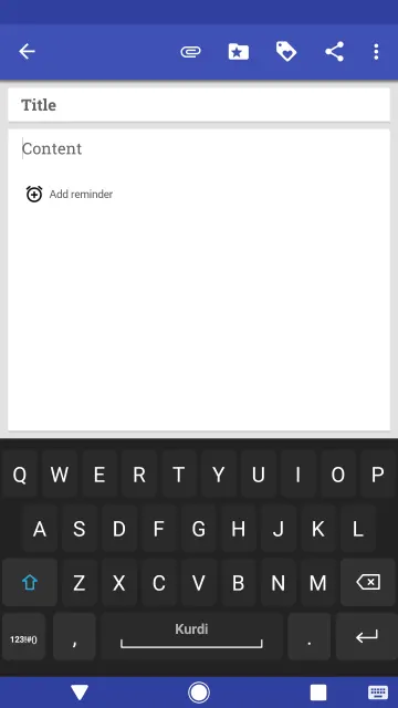Kurdish for AnySoftKeyboard screenshot 2
