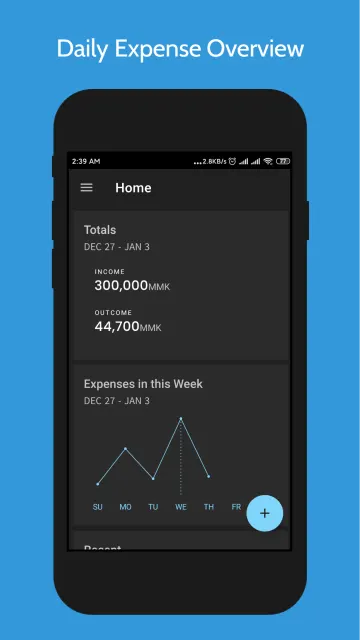 Pro Expense - Daily Finance Tracker screenshot 1