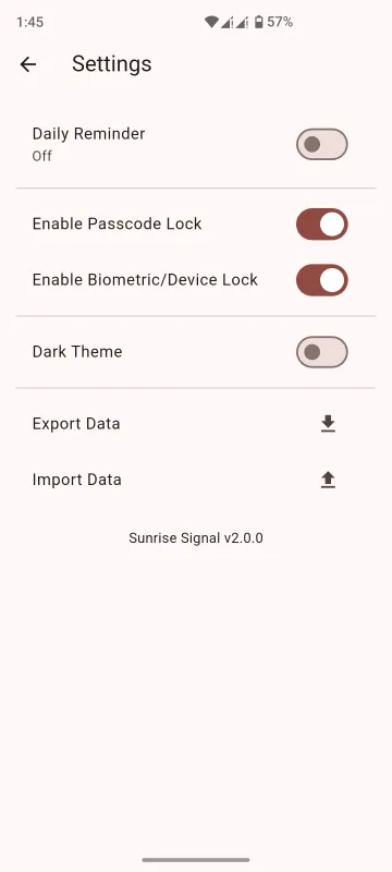 تطبيق Sunrise Signal screenshot 4