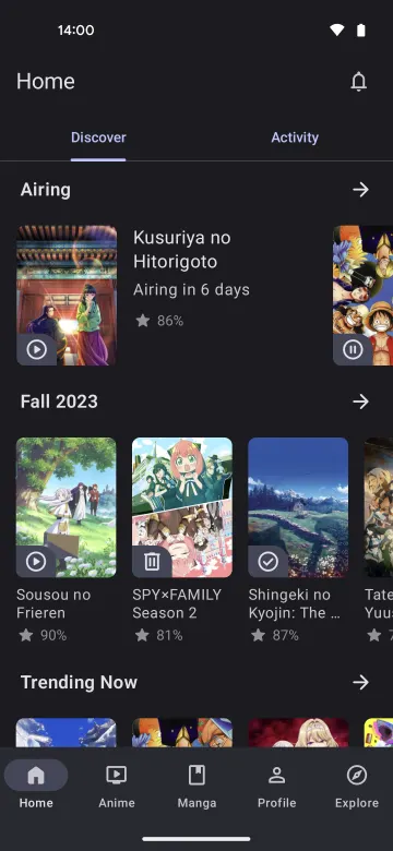 AniHyou - AniList client screenshot 1