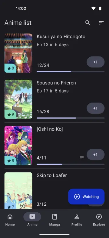 AniHyou - AniList client screenshot 2