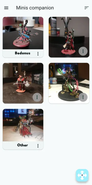 Minis companion screenshot 6