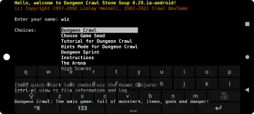 Dungeon Crawl: Stone Soup for Android screenshot 3
