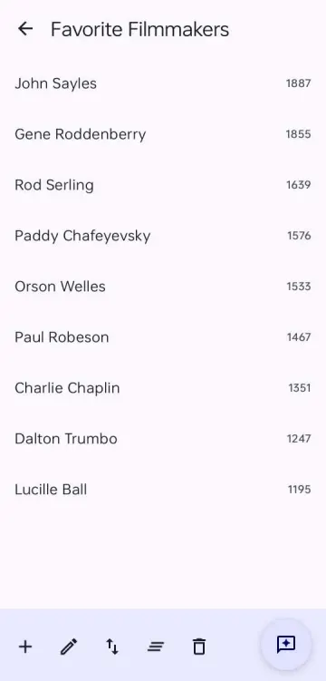 Rank-My-Favs screenshot 1