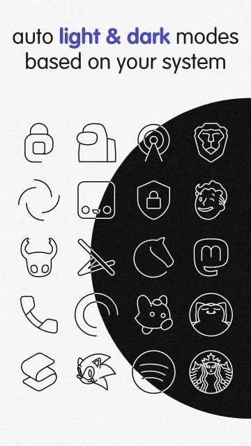 Arcticons Day & Night screenshot 2