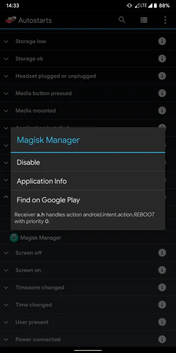 Autostarts - Block apps from starting automaticall screenshot 2