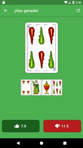 Siete y media screenshot 3