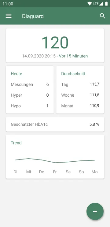 تطبيق Diaguard: Diabetes Diary screenshot 1