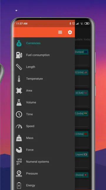 Converter NOW: مُحول وحدات screenshot 4