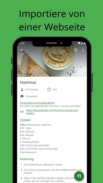 Broccoli: The Green Recipe App screenshot 1