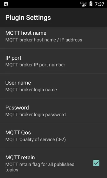 AndrOBD MQTTPublisher screenshot 3