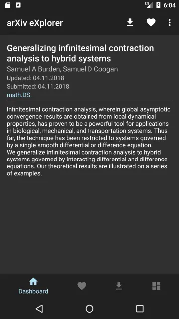 arXiv eXplorer - Mobile App for arXiv.org screenshot 3