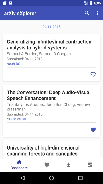 arXiv eXplorer - Mobile App for arXiv.org screenshot 7