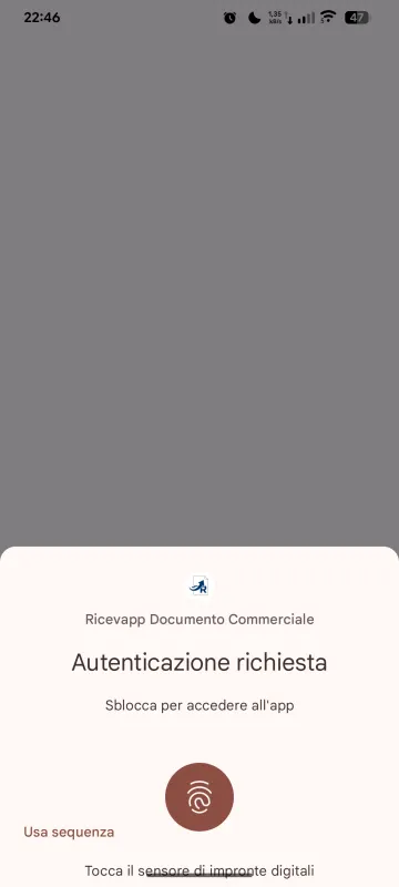 Ricevapp Documento Commerciale screenshot 1