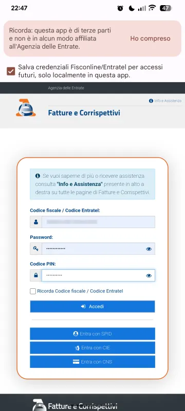 Ricevapp Documento Commerciale screenshot 3
