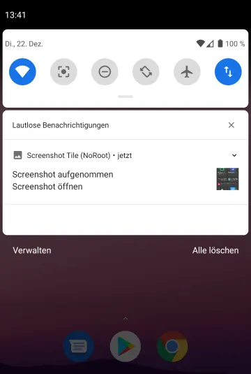 Screenshot Tile (NoRoot) screenshot 3