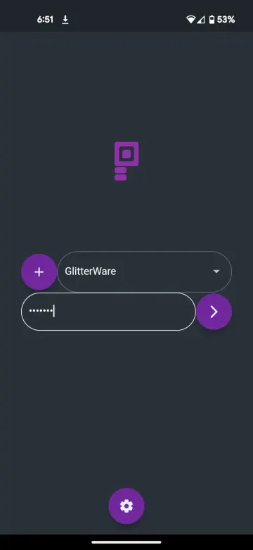 Passy - cross-platform password manager screenshot 1
