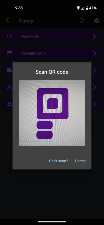 Passy - cross-platform password manager screenshot 3