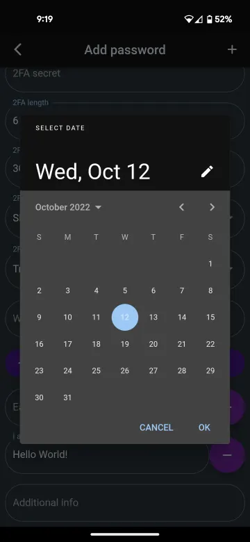 Passy - cross-platform password manager screenshot 7