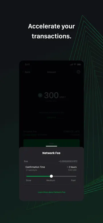 Green: Bitcoin Wallet screenshot 6