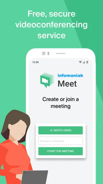 Infomaniak kMeet screenshot 5
