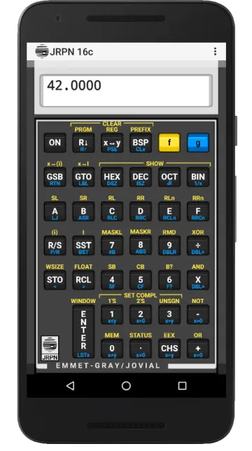 JRPN 16c screenshot 2