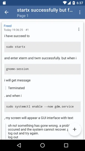 Archlinux Forums screenshot 3