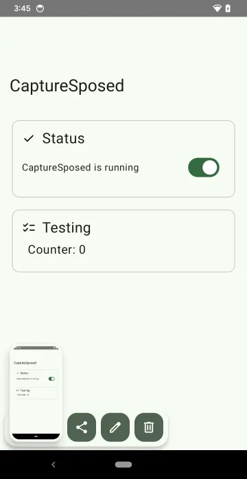 CaptureSposed screenshot 2