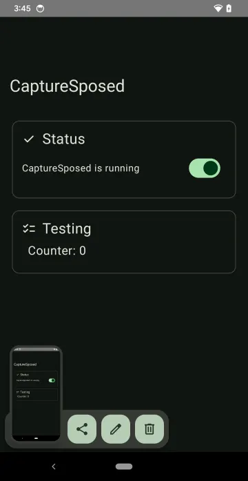 CaptureSposed screenshot 4