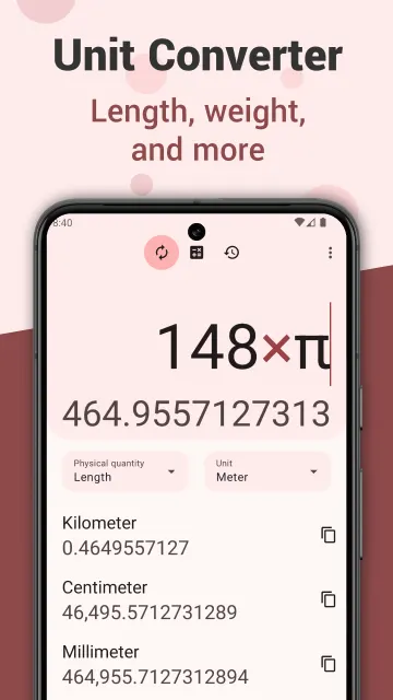 Calculator You: Math & Units screenshot 4