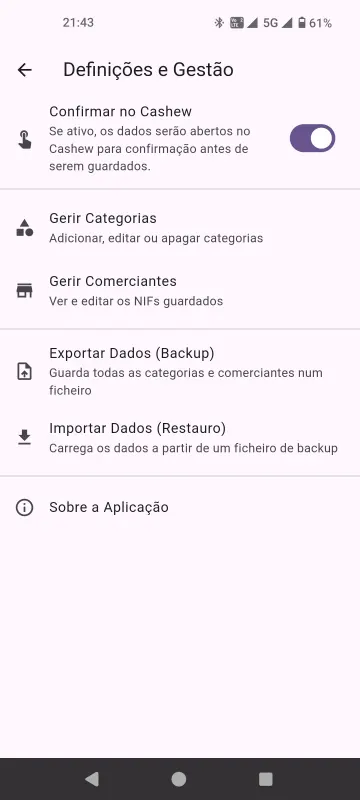 CajuScan screenshot 2