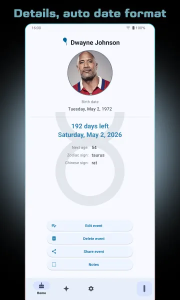 Birday - Birthday Manager screenshot 5